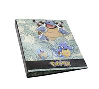Pokémon - 4 Ring Binder, School Supplies, Binder, Carpesan, Sorter, Blue, Official Product (CyP Brands), Green, 0, Traditional