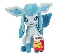 Pokémon 8" Glaceon Plush - Officially Licensed - Eevee Evolution Figure - Authentic Soft Stuffed Animal Toy - Easter Basket Stuffer Gift for Kids, Boys, Girls - 2+