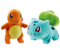 Pokemon 8 inch Bulbasaur and Charmander Plush 2 Pack