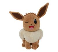 Jazwares Pokemon 8-Inch Eevee Winking Plush