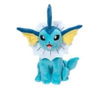 Pokémon PKW3081 Official & Premium Quality 8-inch Vaporeon Adorable, Ultra-Soft, Plush Toy, Perfect for Playing & Displaying-Gotta Catch Em All