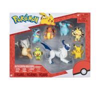 Pokemon 8 Piece Battle Figure Multipack Inc CUBONE, TOTODILE, MEOWTH & More