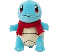 Pokémon Official & Premium Quality 8-inch Holiday Squirtle Plush with Red Scarf - 8-Inch Squirtle Plush with Unique Accessory
