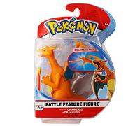 Pokémon 95132 Pokemon 4.5 Inch Battle Feature Figure-Charizard Age 6+