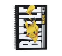 Pokemon A5 Notebook | Spiral Bound with Pikachu Design | 80 Lined Pages for Notes & Journaling | Back to School Essentials | Official Pokémon Stationery, Gifts & Accessories