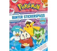Pokémon Activity-Buch: Bunter Stickerspaß: Mit lustigen Rätseln, Malbildern und vielen Stickern
