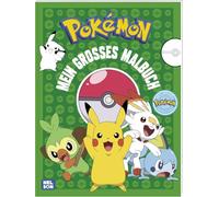 Pokémon Activity-Buch: Mein großes Malbuch: 80 Seiten Ausmalbilder für Jungen und Mädchen ab 4 Jahren