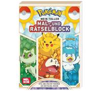 Pokémon Activity-Buch: Mein toller Mal- und Rätselblock: Spiel und Spaß mit Pokémon aus der Paldea-Region | Für Jungen und Mädchen ab 4 Jahren