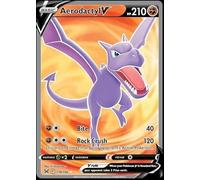 Pokemon - Aerodactyl V - 179/196 Lost Origin Full Art Card