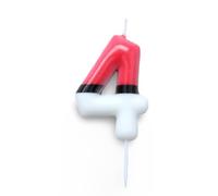 Pokemon Age / Number Birthday Candle | Pokeball | 4 - Four