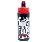 Pokemon Aluminium Sports Bottle - 730ml Large Metal Drinks Flask Kids | Pikachu Character Water Bottle with Flip Straw Lid for School Gym Travel. Reusable BPA-Free Birthday Gifts for Children.