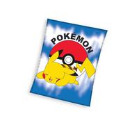 Pokemon Pikachu & Poke Ball Fleece Blanket