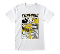 Pokemon - Anime Style Cover Pokémon T-Shirt (White)