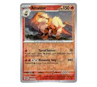 Pokemon - Arcanine 059/165 151 - Reverse Foil - Single Card