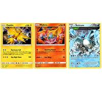 Pokemon Articuno Moltres Zapdos Legendary Card Set - Roaring Skies - Lost Thunder - Hidden Fates - 3 Rare Card Lot