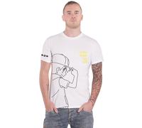 Pokémon - Ash - Men's Boys' Short-Sleeved T-Shirt, White, XL