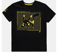 Pokémon - Attacking Pika - Men's T-Shirt Black
