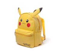 Pokemon Backpack Pikachu with Ears yellow school kids Eco leather boys and girls
