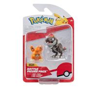 Pokémon Balgoras & Pamo Battle Mini Figures Set, 5 cm, from the Battle Figure Pack
