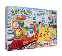 Pokemon Bandai Pokemon Advent Calendar - 16 Surprise Figures 5 cm + 6 Decorative Elements to Build on Christmas Theme-WT00257, WT00257