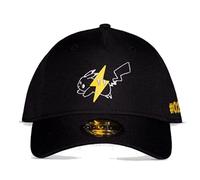 Pokemon Baseball Cap Pikachu #025 Nue Official Black Strapback, black, One Size Fits All