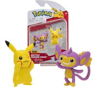 Pokémon Battle Figure 2 Pack Features 2-Inch Pikachu And Aipom