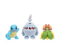 Pokémon Battle Figure 3 Pack - 2-Inch Squirtle, Bellossom, 3-Inch Greavard