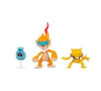 Pokémon Battle Figure 3 Pack - Features 2-Inch Beldum and Abra and 3-Inch Monferno Battle Figures