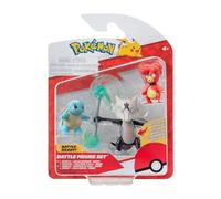 Pokémon Battle Figure 3 Pack - Features 2-Inch Magby and Squirtle and 3-Inch Alolan Marowak Battle Figures