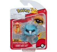 Pokémon Battle Figure 3-Pack: Kabuto, Charmander & Metang