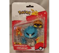 Pokemon Battle Figure 3 Pack Metang, Charmander & Kabuto New & Sealed