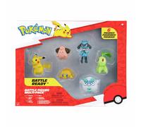 Pokemon PokÉMon Battle Figure 6 Pack One Colour