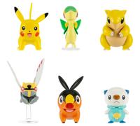 Pokemon Battle Figure 6 Pack - Features 2-Inch Battle Figures Snivy, Oshawott,