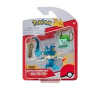 Pokémon Battle Figure Age 6+ 3 Pack - Features 2-Inch Honedge and Bulbasaur and 3-Inch Frogadier Battle Figures