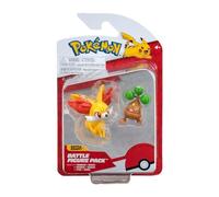 Pokémon Battle Figure Fennekin and Bonsly