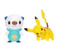 Pokemon Battle Figure First Partner 2 Pack (Oshawott & Pikachu #4) W6 Figures