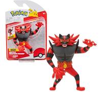 Pokemon Battle Figure Incineroar 11 Cm with Dynamic Features - Officially licensed Pokemon Toys 2024