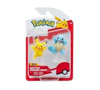 Pokemon Battle Figure Pack: Squirtle and Pikachu