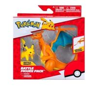 Pokemon Battle Figure Set 2 Pack Pikachu and Charizard Deluxe Action Ready