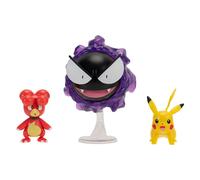 Pokemon Battle Figure Set Magby - Gastly - Pikachu