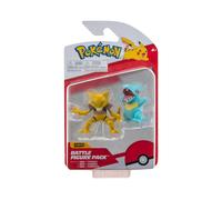 Pokemon 2 Inch Battle Figure 2 Pack Totodile & Abra