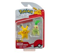 Pokémon Battle Figures Pikachu & Chikorita