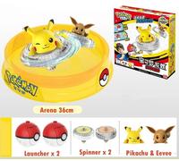 Pokemon Battle Spinner Arena Set EEVEE Vs PIKACHU BRAND NEW