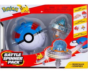 Pokemon Battle Spinner Pack Munchlax w/ Great Ball PKW4936 Jazwares
