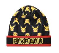 Pokemon Beanie Hat Winter Hat (DE/NL/SE/PL, Numeric, 56, Black/Red)