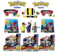 Pokémon Belt Set Toy Pokémon Ball Belt Battle Monster Doll Pokémon Pikachu Eevee Charmander Bulbasaur Children's Toy Gift jie ni gui