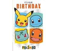 Pokémon Birthday Card