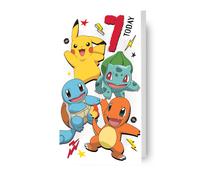 Pokémon Birthday Card, Age 7