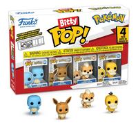 Pokemon Bitty Pop 4-Pack Pikachu Bulbasaur Charmander Squirtle
