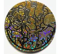 Pokemon Black & Orange Sparkle Battle Academy: Pikachu, Armarouge, Darkrai Oversized Coin